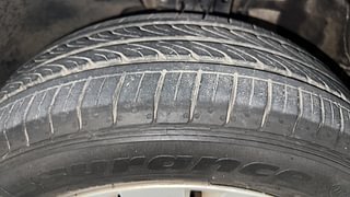 Used 2015 volkswagen Vento 1.5L Highline Diesel AT Diesel Automatic tyres LEFT FRONT TYRE TREAD VIEW