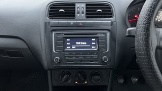 Used 2016 Volkswagen Polo [2015-2019] Comfortline 1.2L CNG (Outside Fitted) Petrol+cng Manual interior MUSIC SYSTEM & AC CONTROL VIEW