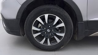 Used 2021 Maruti Suzuki S-Cross Zeta 1.5 Petrol Manual tyres LEFT FRONT TYRE RIM VIEW