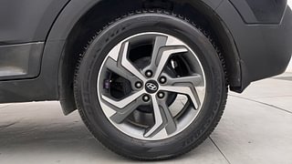 Used 2018 Hyundai Creta [2018-2020] 1.6 SX AT Diesel Automatic tyres LEFT REAR TYRE RIM VIEW