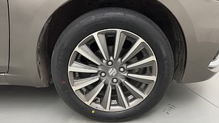 Used 2022 Maruti Suzuki Ciaz Alpha Petrol Petrol Manual tyres RIGHT FRONT TYRE RIM VIEW