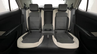Used 2022 Volkswagen Taigun Topline 1.0 TSI AT Petrol Automatic interior REAR SEAT CONDITION VIEW