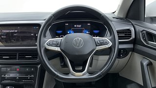 Used 2022 Volkswagen Taigun Topline 1.0 TSI AT Petrol Automatic interior STEERING VIEW