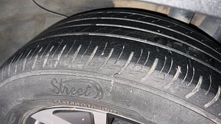 Used 2021 Kia Sonet HTX 1.5 Diesel Manual tyres LEFT REAR TYRE TREAD VIEW