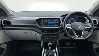 Used 2022 Volkswagen Taigun Topline 1.0 TSI AT Petrol Automatic interior DASHBOARD VIEW