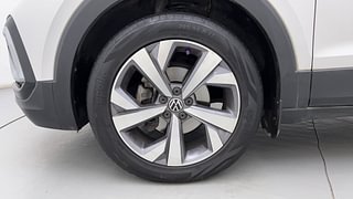 Used 2022 Volkswagen Taigun Topline 1.0 TSI AT Petrol Automatic tyres LEFT FRONT TYRE RIM VIEW