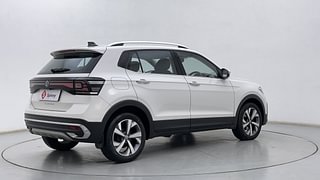 Used 2022 Volkswagen Taigun Topline 1.0 TSI AT Petrol Automatic exterior RIGHT REAR CORNER VIEW