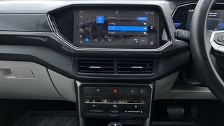 Used 2022 Volkswagen Taigun Topline 1.0 TSI AT Petrol Automatic interior MUSIC SYSTEM & AC CONTROL VIEW