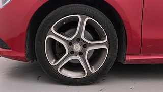 Used 2014 Mercedes-Benz CLA [2015-2019] 200 Sport Petrol Automatic tyres LEFT FRONT TYRE RIM VIEW