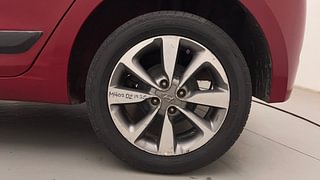 Used 2015 Hyundai Elite i20 [2014-2018] Asta 1.2 Petrol Manual tyres LEFT REAR TYRE RIM VIEW