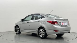 Used 2014 Hyundai Verna [2011-2015] Fluidic 1.6 VTVT SX Petrol Manual exterior LEFT REAR CORNER VIEW