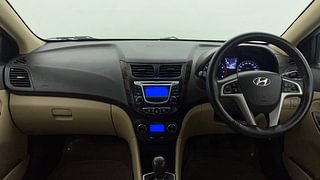 Used 2014 Hyundai Verna [2011-2015] Fluidic 1.6 VTVT SX Petrol Manual interior DASHBOARD VIEW