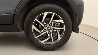 Used 2023 Mahindra XUV 300 W8 (O) AMT Petrol Petrol Automatic tyres LEFT REAR TYRE RIM VIEW