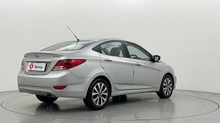 Used 2014 Hyundai Verna [2011-2015] Fluidic 1.6 VTVT SX Petrol Manual exterior RIGHT REAR CORNER VIEW