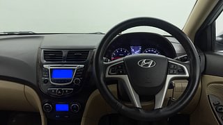 Used 2014 Hyundai Verna [2011-2015] Fluidic 1.6 VTVT SX Petrol Manual interior STEERING VIEW