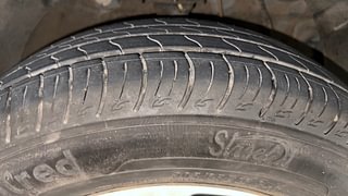 Used 2023 Mahindra XUV 300 W8 (O) AMT Petrol Petrol Automatic tyres RIGHT FRONT TYRE TREAD VIEW
