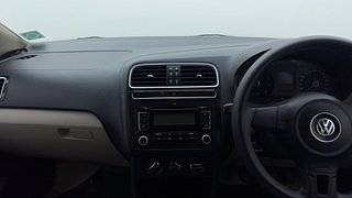 Used 2011 Volkswagen Polo [2010-2014] Highline1.2L (P) Petrol Manual interior MUSIC SYSTEM & AC CONTROL VIEW