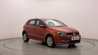 Used 2015 Volkswagen Polo [2014-2020] Highline 1.5 (D) Diesel Manual exterior RIGHT FRONT CORNER VIEW