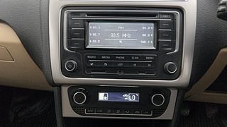 Used 2015 Volkswagen Polo [2014-2020] Highline 1.5 (D) Diesel Manual interior MUSIC SYSTEM & AC CONTROL VIEW