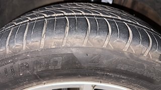 Used 2015 Volkswagen Polo [2014-2020] Highline 1.5 (D) Diesel Manual tyres LEFT FRONT TYRE TREAD VIEW