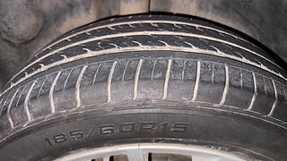 Used 2015 Volkswagen Polo [2014-2020] Highline 1.5 (D) Diesel Manual tyres RIGHT REAR TYRE TREAD VIEW