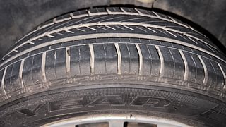Used 2015 Volkswagen Polo [2014-2020] Highline 1.5 (D) Diesel Manual tyres LEFT REAR TYRE TREAD VIEW