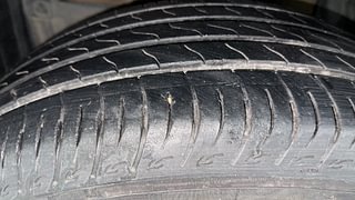 Used 2022 Maruti Suzuki Brezza VXI Petrol Manual tyres LEFT FRONT TYRE TREAD VIEW