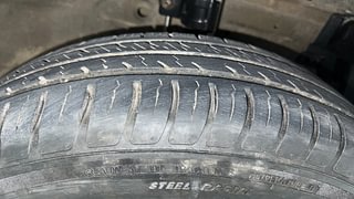 Used 2015 Maruti Suzuki Swift Dzire VXI Petrol Manual tyres RIGHT FRONT TYRE TREAD VIEW