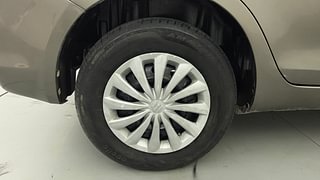 Used 2015 Maruti Suzuki Swift Dzire VXI Petrol Manual tyres RIGHT REAR TYRE RIM VIEW