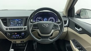 Used 2018 Hyundai Verna [2017-2020] 1.6 VTVT SX (O) Petrol Manual interior STEERING VIEW