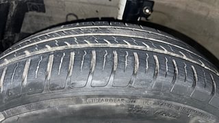 Used 2015 Maruti Suzuki Swift Dzire VXI Petrol Manual tyres LEFT FRONT TYRE TREAD VIEW