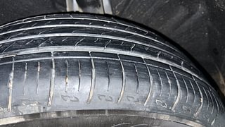 Used 2022 Mahindra XUV700 MX Petrol MT 5 STR Petrol Manual tyres LEFT REAR TYRE TREAD VIEW