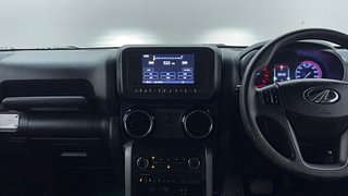 Used 2021 Mahindra Thar LX 4 STR Convertible Diesel AT Diesel Automatic interior MUSIC SYSTEM & AC CONTROL VIEW