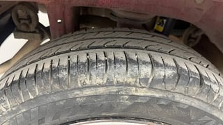 Used 2014 Maruti Suzuki Alto K10 [2010-2014] VXi Petrol Manual tyres RIGHT REAR TYRE TREAD VIEW