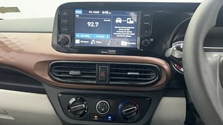 Used 2021 Hyundai Aura SX 1.2 Petrol Petrol Manual interior MUSIC SYSTEM & AC CONTROL VIEW