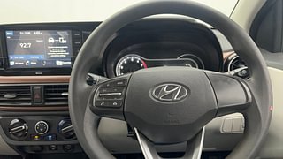 Used 2021 Hyundai Aura SX 1.2 Petrol Petrol Manual interior STEERING VIEW