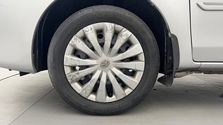 Used 2013 Toyota Etios [2010-2017] G Petrol Manual tyres LEFT FRONT TYRE RIM VIEW