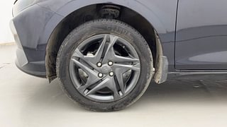 Used 2022 Hyundai New i20 Sportz 1.2 MT Petrol Manual tyres LEFT FRONT TYRE RIM VIEW