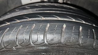 Used 2020 Ford EcoSport [2017-2021] Titanium + 1.5L Ti-VCT Petrol Manual tyres LEFT FRONT TYRE TREAD VIEW