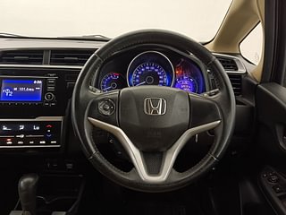 Used 2017 honda Jazz V CVT Petrol Automatic interior STEERING VIEW