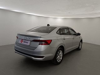 Used 2022 Skoda Slavia Ambition 1.0L TSI MT Petrol Manual exterior RIGHT REAR CORNER VIEW