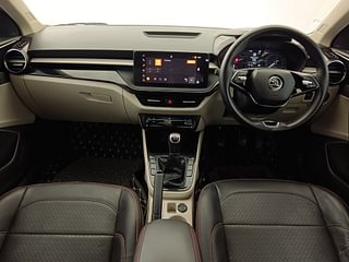 Used 2022 Skoda Slavia Ambition 1.0L TSI MT Petrol Manual interior DASHBOARD VIEW
