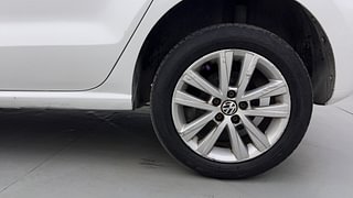 Used 2013 Volkswagen Polo [2010-2014] Highline 1.2 (D) Diesel Manual tyres LEFT REAR TYRE RIM VIEW