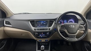 Used 2017 Hyundai Verna 1.6 VTVT SX (O) Petrol + CNG (Outside Fitted) Petrol+cng Manual interior DASHBOARD VIEW