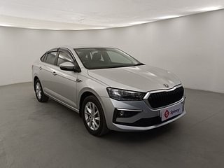 Used 2022 Skoda Slavia Ambition 1.0L TSI MT Petrol Manual exterior RIGHT FRONT CORNER VIEW