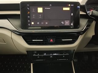 Used 2022 Skoda Slavia Ambition 1.0L TSI MT Petrol Manual interior MUSIC SYSTEM & AC CONTROL VIEW