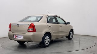 Used 2011 Toyota Etios [2010-2017] G Petrol Manual exterior RIGHT REAR CORNER VIEW