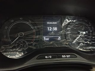 Used 2022 Skoda Slavia Ambition 1.0L TSI MT Petrol Manual interior CLUSTERMETER VIEW
