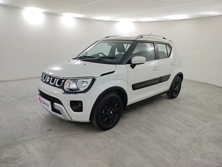 Used 2022 Maruti Suzuki Ignis Zeta MT Petrol Petrol Manual exterior LEFT FRONT CORNER VIEW