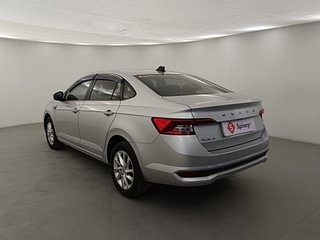 Used 2022 Skoda Slavia Ambition 1.0L TSI MT Petrol Manual exterior LEFT REAR CORNER VIEW